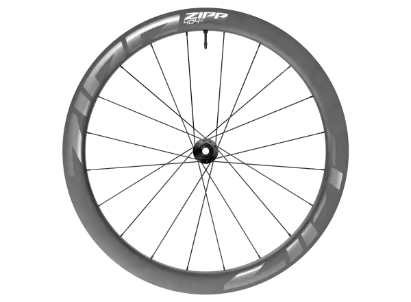 Zipp 404 S Carbon Tubeless CenterLock A1 přední zapletené kolo dark grey