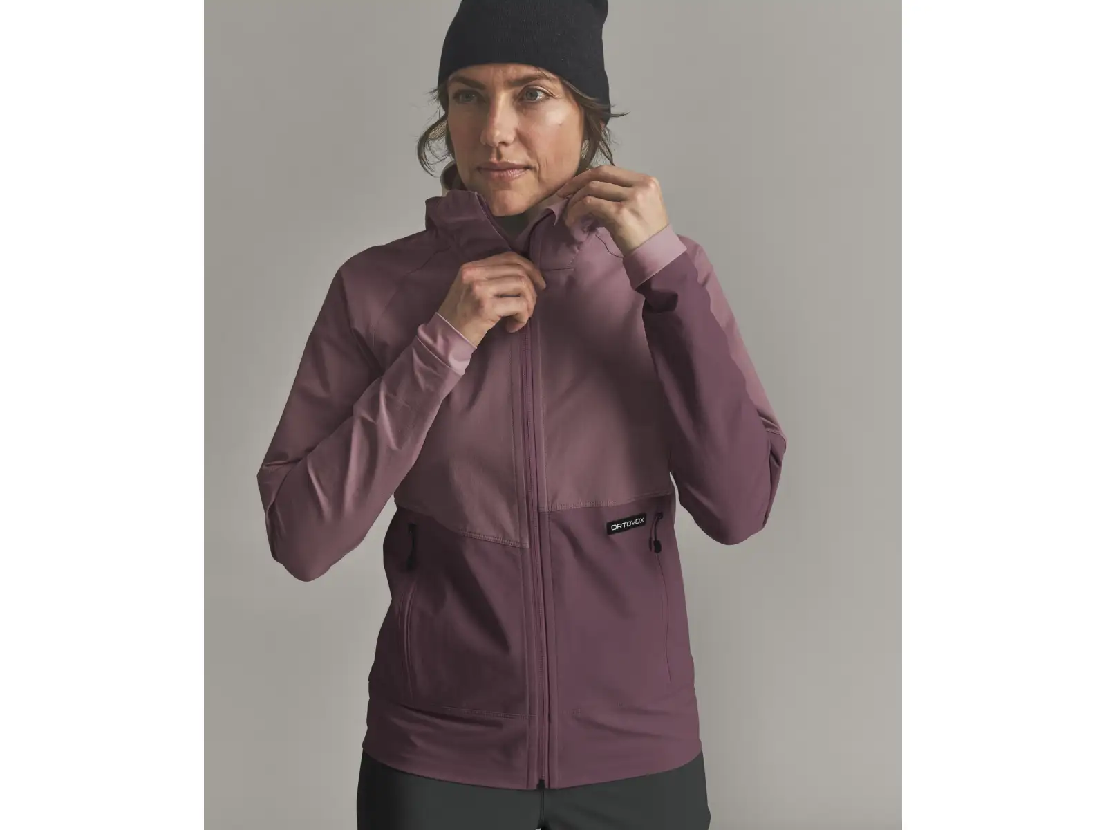 Ortovox Venet Softshell Hooded Jacket dámská softshellová bunda s kapucí Dusk Rose