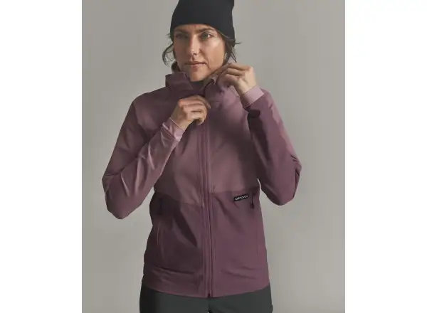 Ortovox Venet Softshell Hooded Jacket dámská softshellová bunda s kapucí Dusk Rose