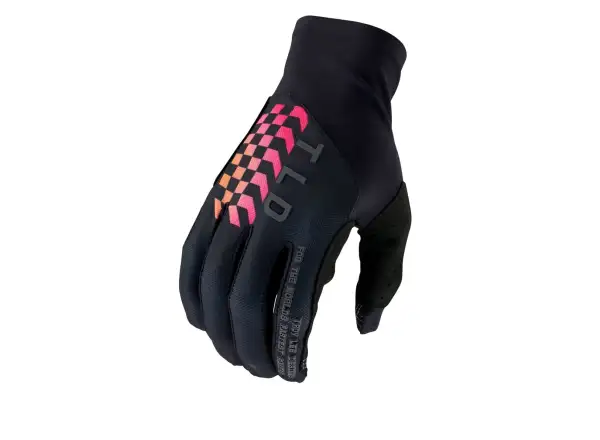Troy Lee Designs Flowline rukavice Flipped Black