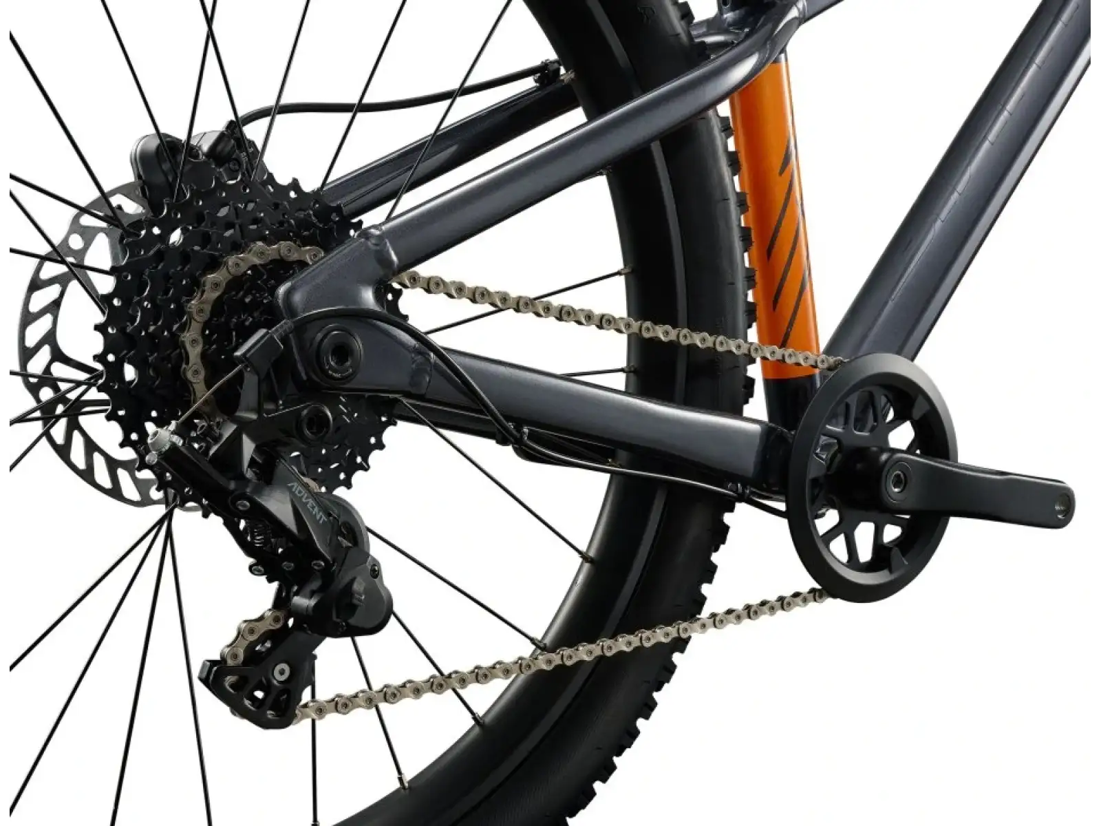 Giant STP 24 dětské horské kolo Black Chrome