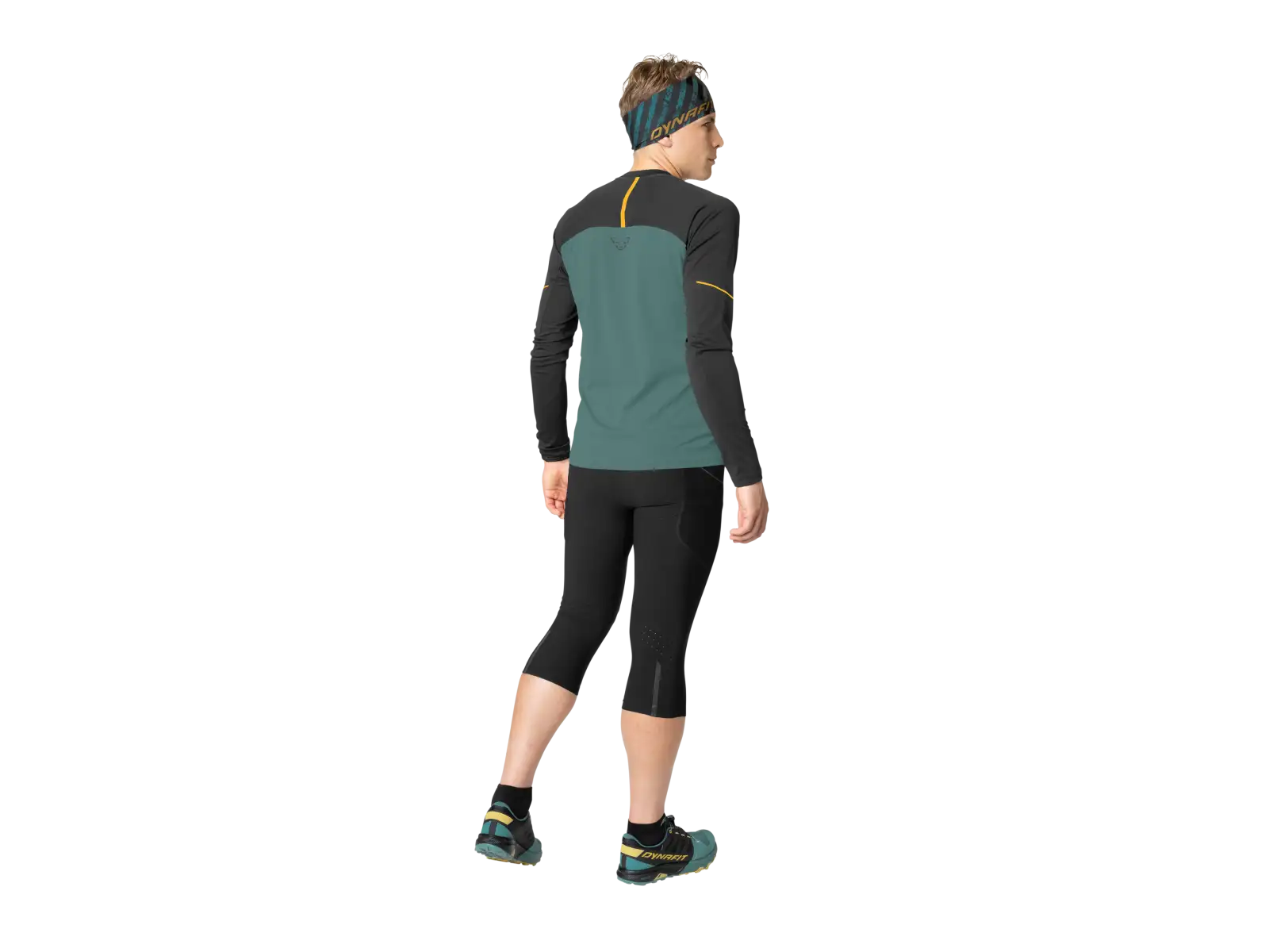 Dynafit Alpine 3/4 pánské běžecké kalhoty Black Out