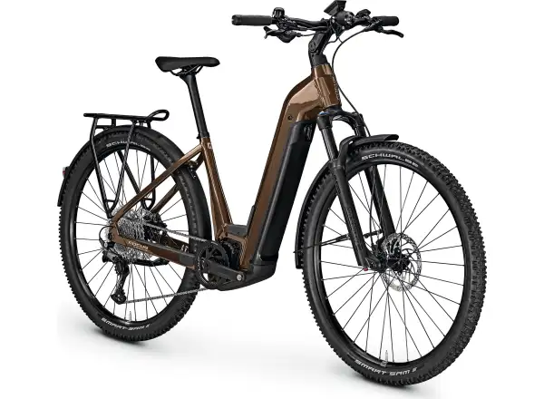Focus Aventura2 6.8 WA 625Wh horské elektrokolo Godlbrown Glossy