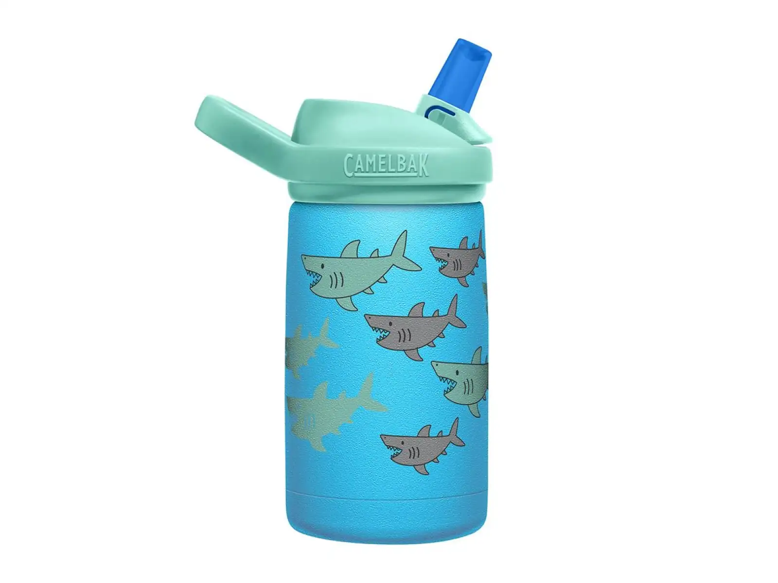Camelbak Eddy+ Kids Vacuum Stainless láhev 0,35 l School of Sharks