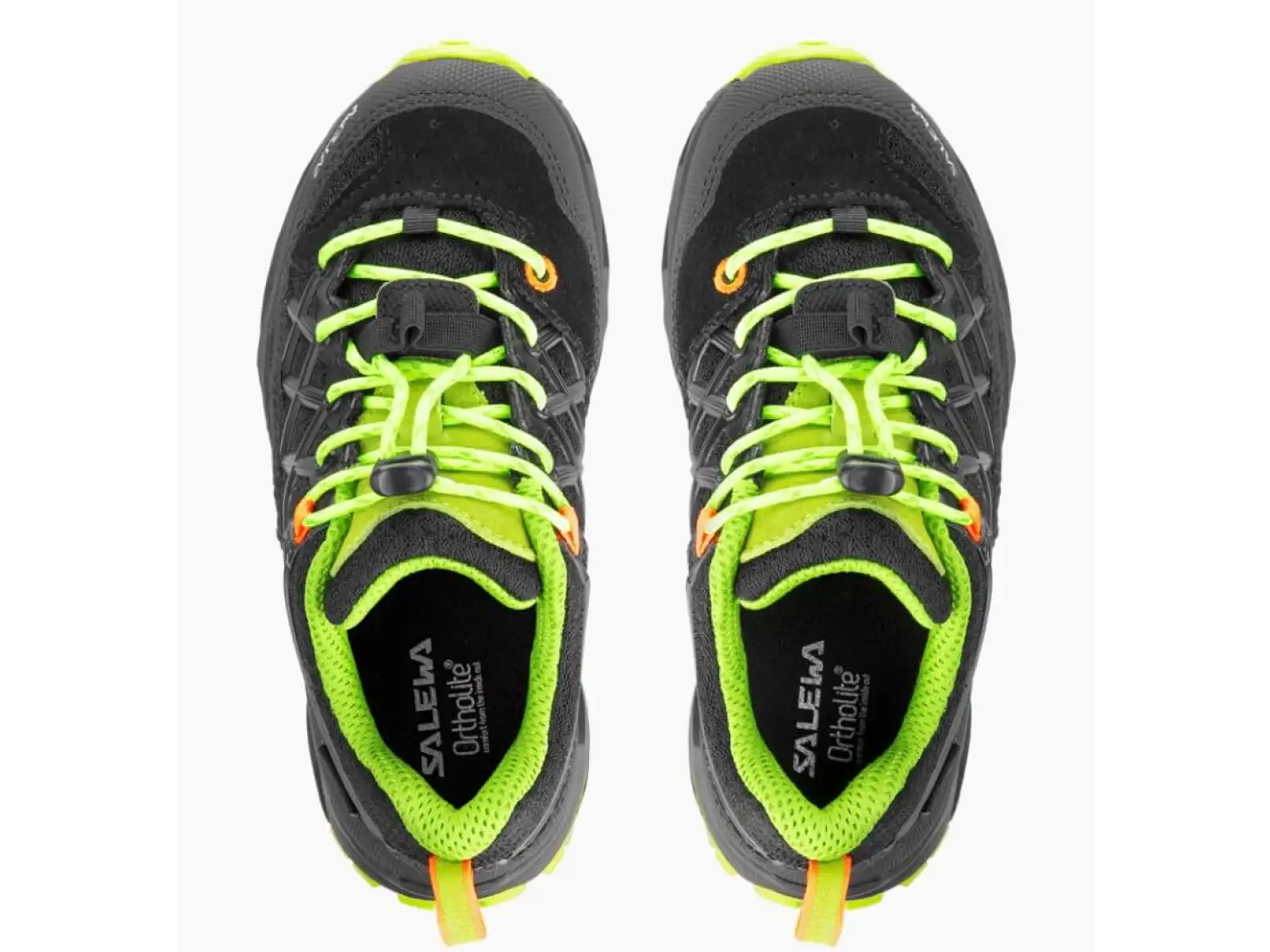 Salewa Wildfire WP dětské outdoorové boty Black Out/Cactus