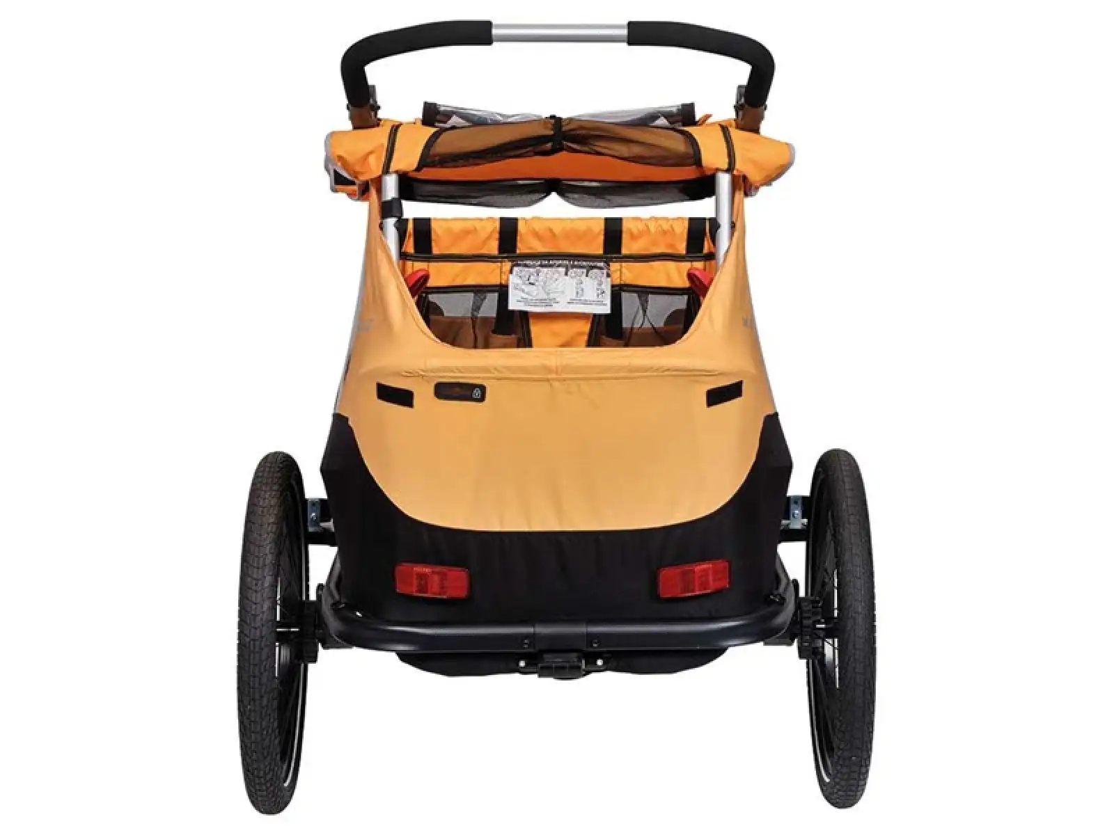 XLC DUOs BS-C10 dvoumístný závěsný vozík 20" Marigold/Anthrazit