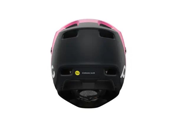 POC Coron Air MIPS cyklistická přilba Actinium Pink/Uranium Black Matt