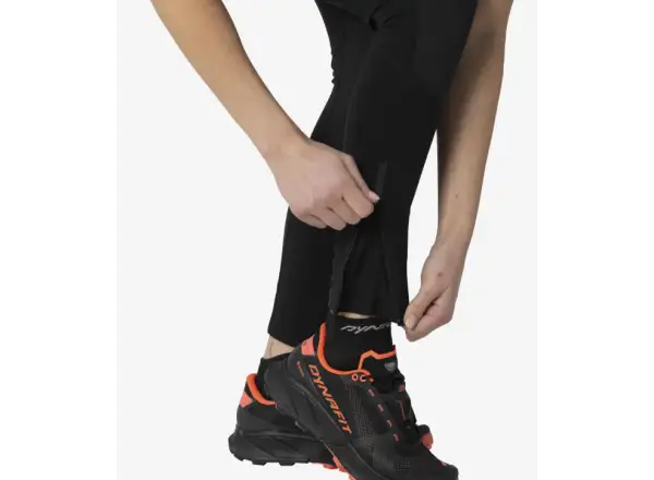 Dynafit Alpine Softshell Hybrid dámské běžecké kalhoty Black Out