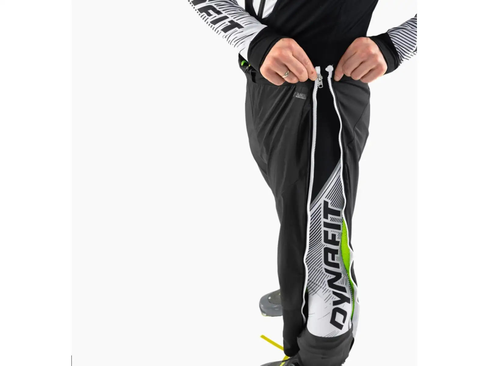 Dynafit DNA Polartec Alpha unisex kalhoty black out nimbus