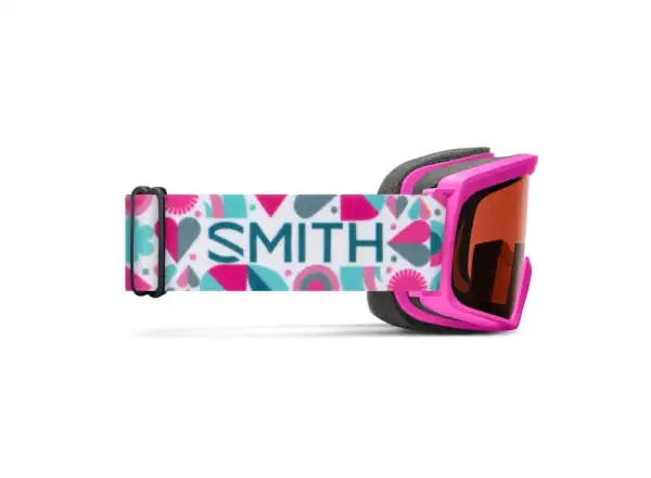 Smith Rascal dětské lyžařské brýle Vivid Pink Hearts / RC36