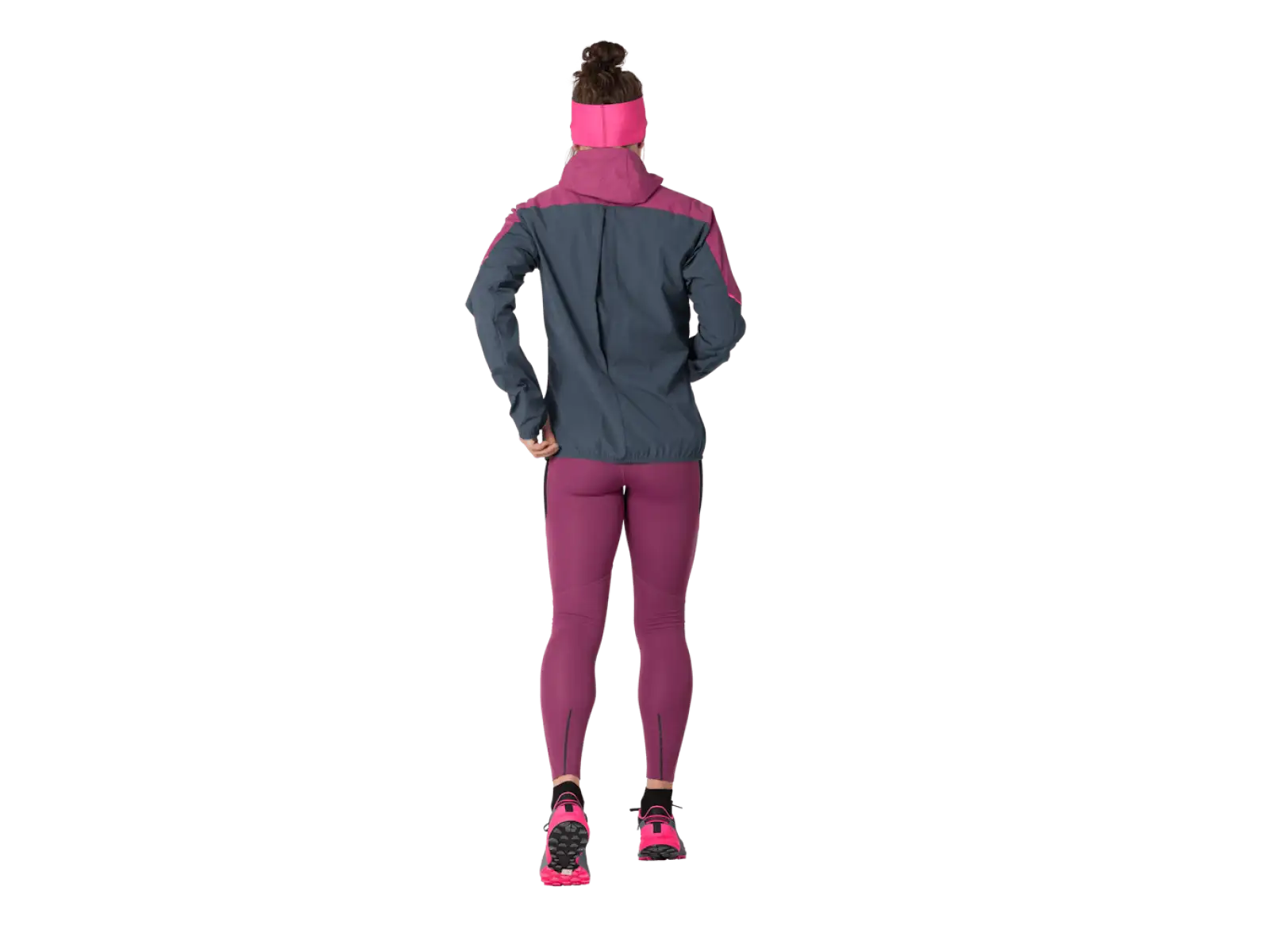 Dynafit Alpne Wind dámská běžecká bunda Magenta