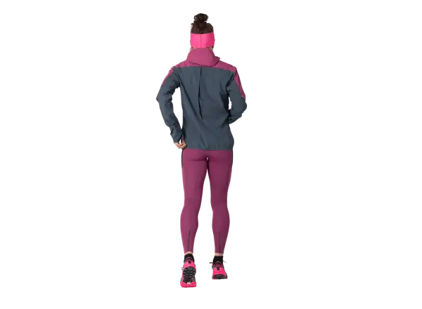 Dynafit Alpne Wind dámská běžecká bunda Magenta