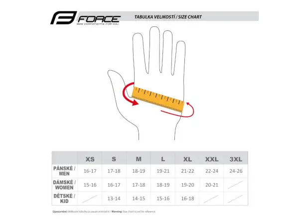 Force Sport krátké rukavice šedá/žlutá