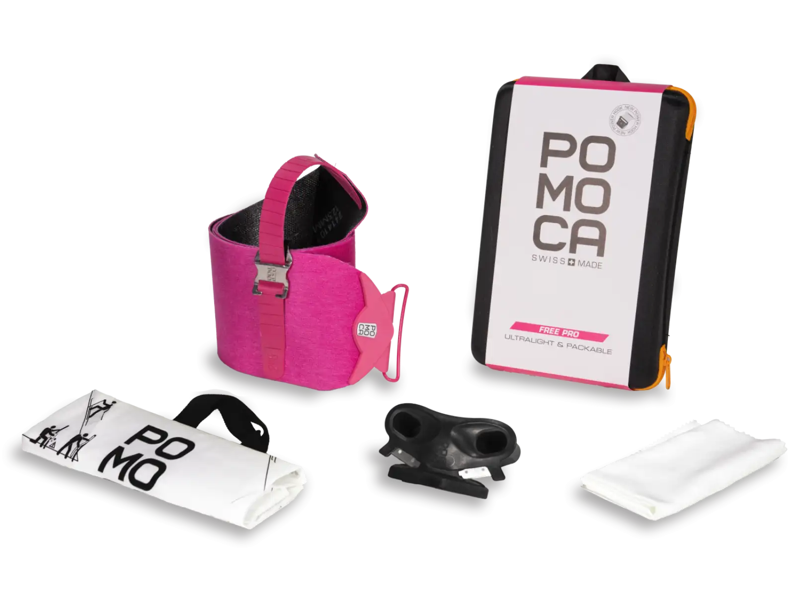 Pomoca Free Pro Ready2climb kompletní set stoupacích pásů 140mm
