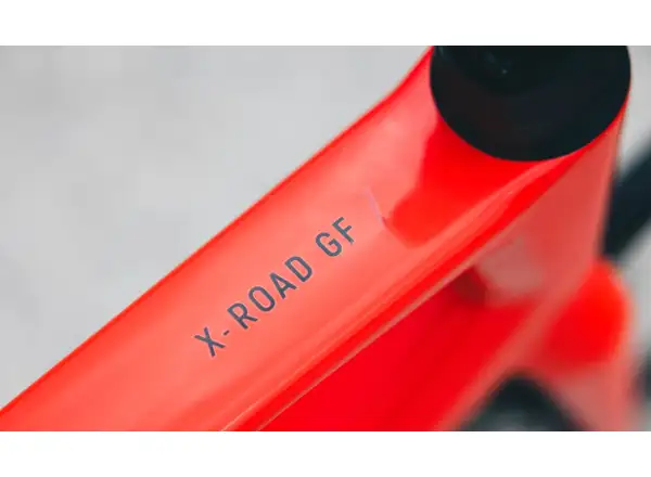 Superior X-Road 9.5 GF silniční kolo gloss grey / orange red