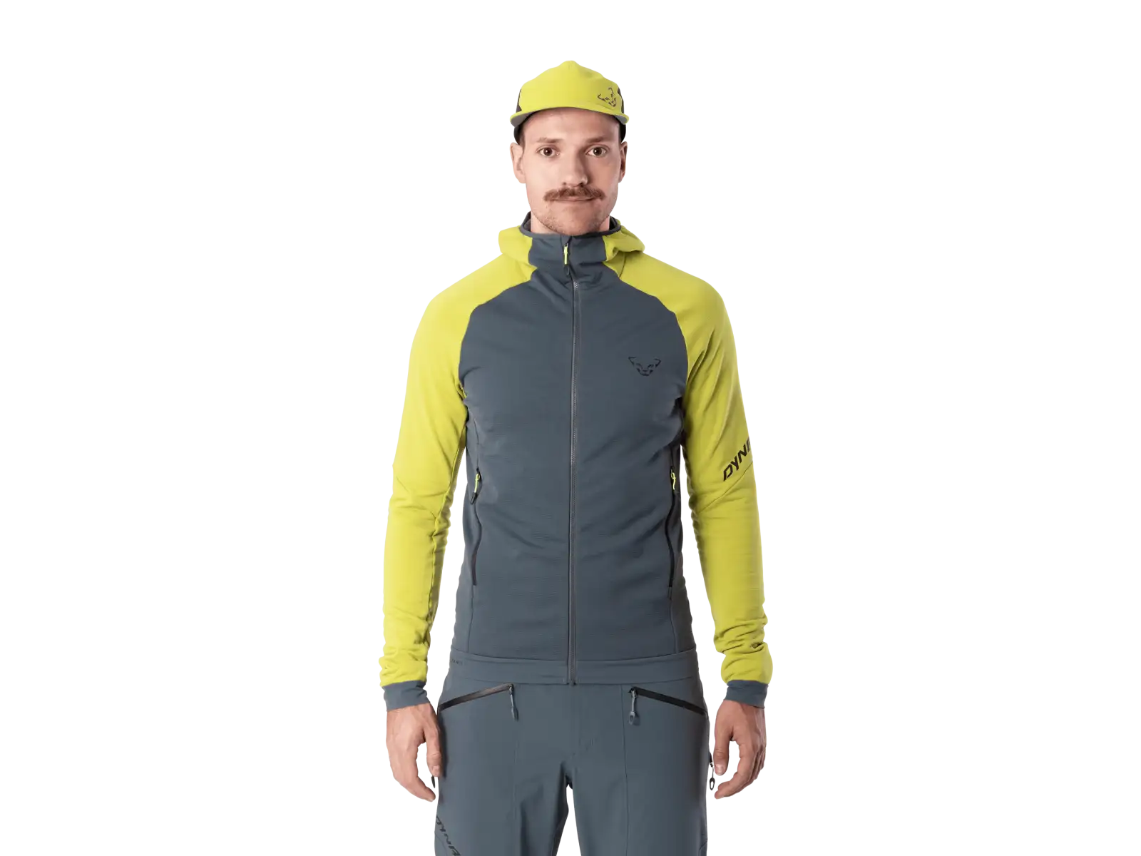 Dynafit Radical Polartec Hooded pánská bunda Golden Lime/0720