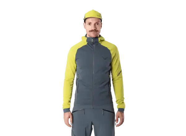 Dynafit Radical Polartec Hooded pánská bunda Golden Lime/0720