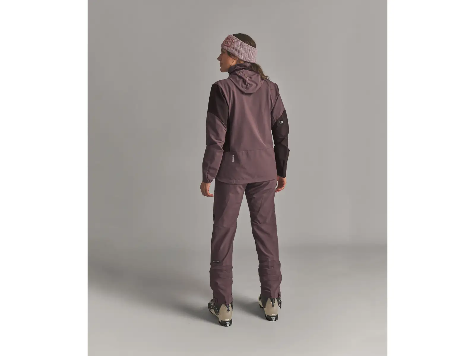 Ortovox Ortler Softshell Plus Jacket dámská softshellová bunda Chestnut