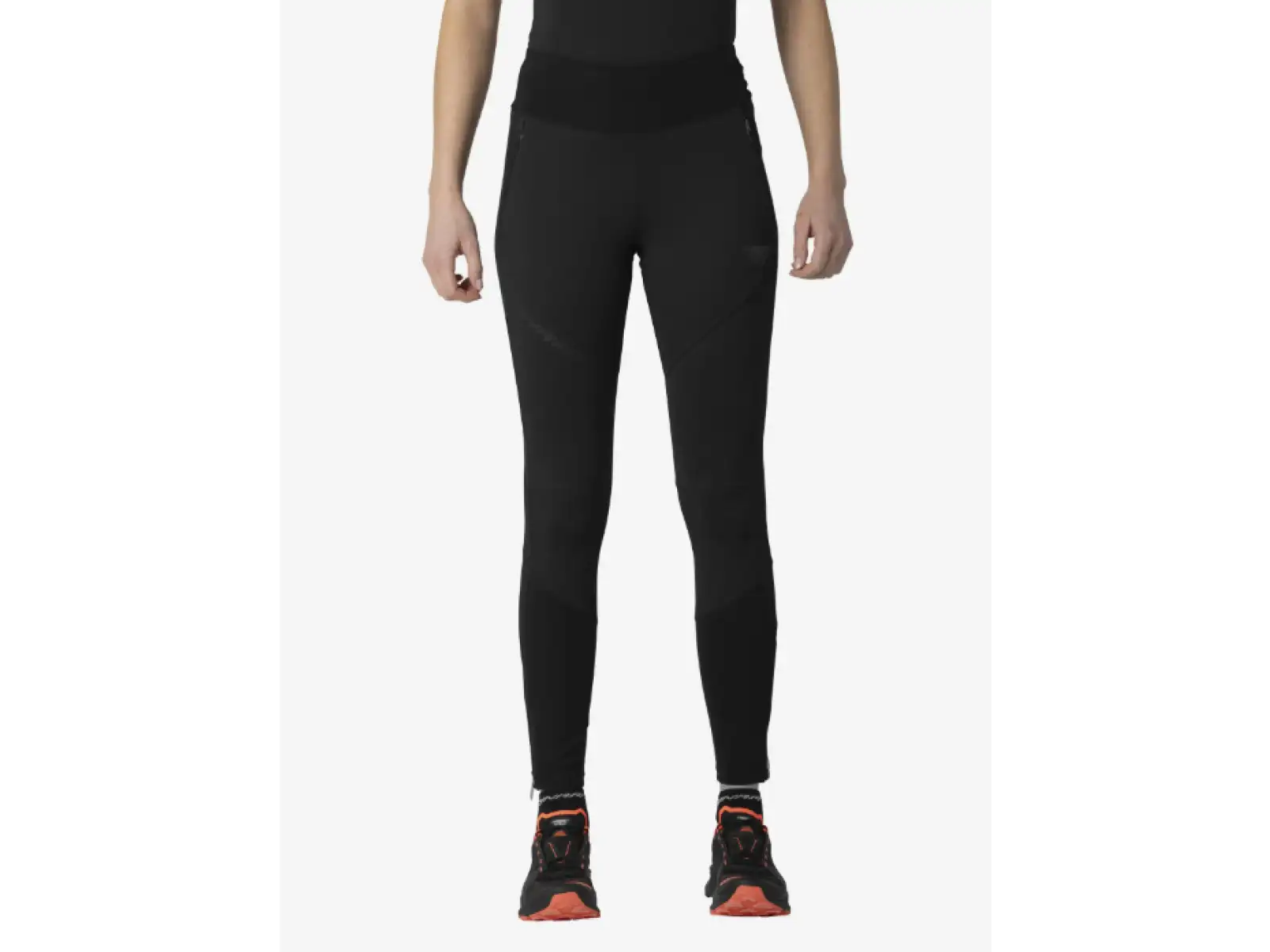 Dynafit Alpine Softshell Hybrid dámské běžecké kalhoty Black Out