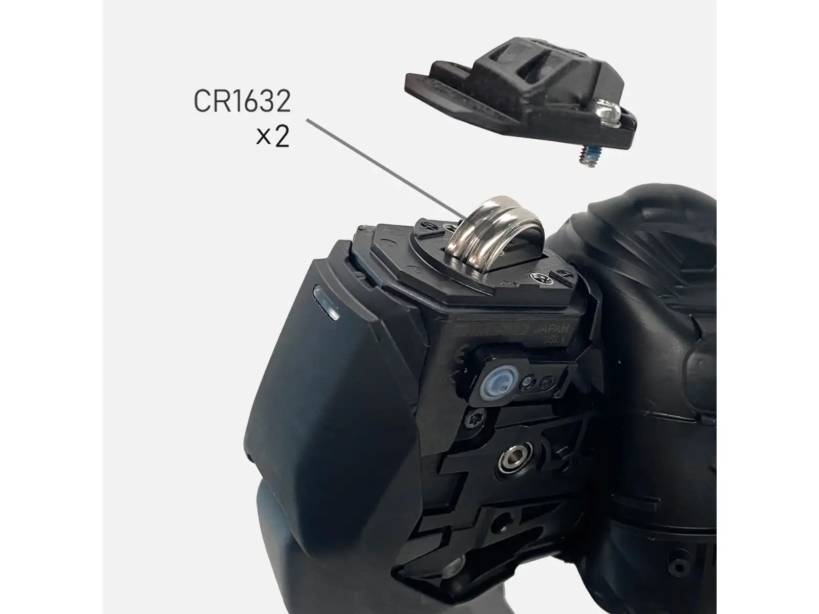 Shimano GRX Di2 ST-RX825 + BR-RX820 2sp levá řadící a přední brzdová páka a třmen