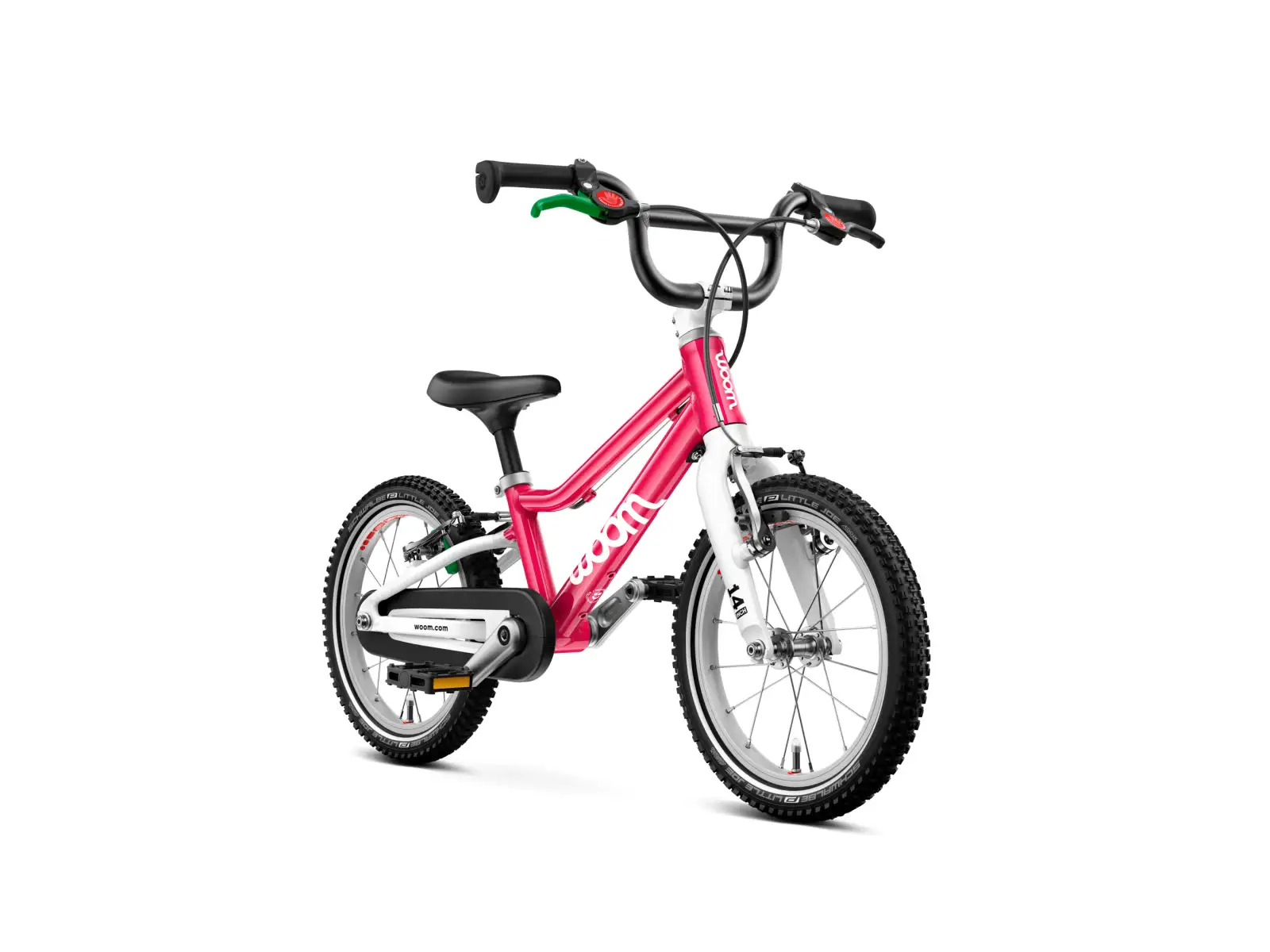 Woom GO 2 Hot Pink 14 dětské kolo