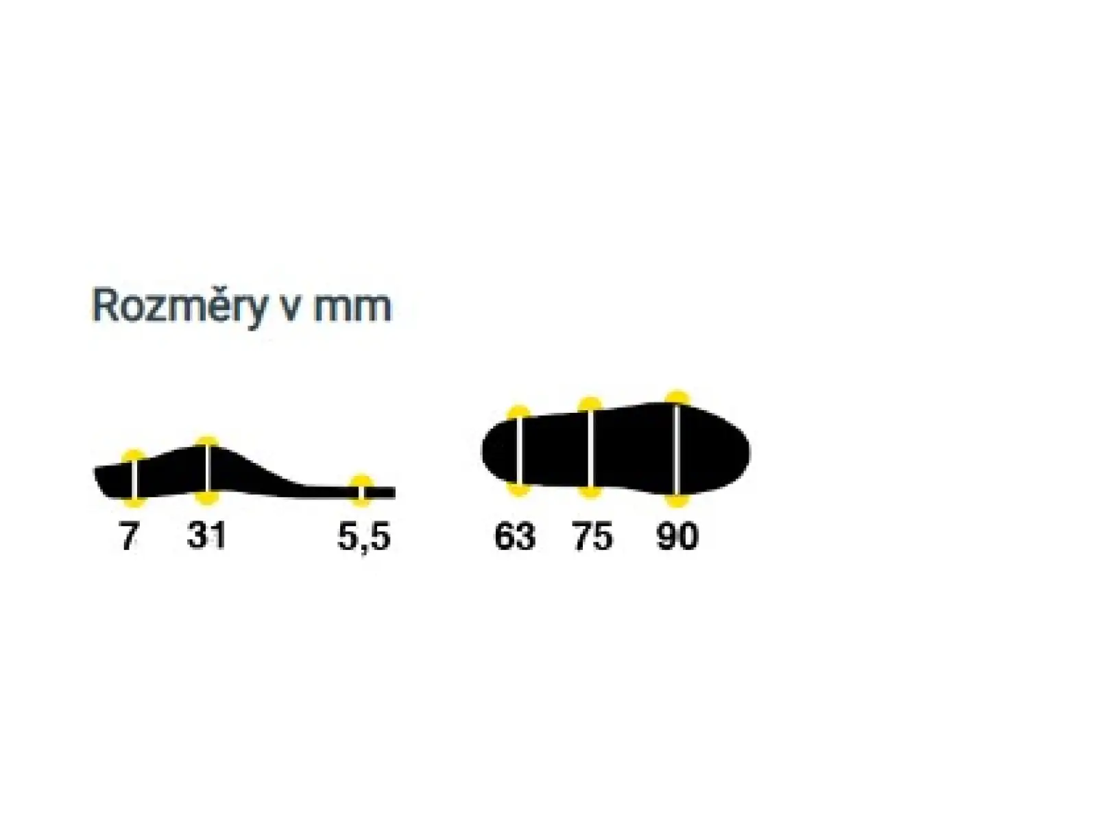 Sidas 3feet Merino Low Arch vložky do bot nízká klenba 1 pár