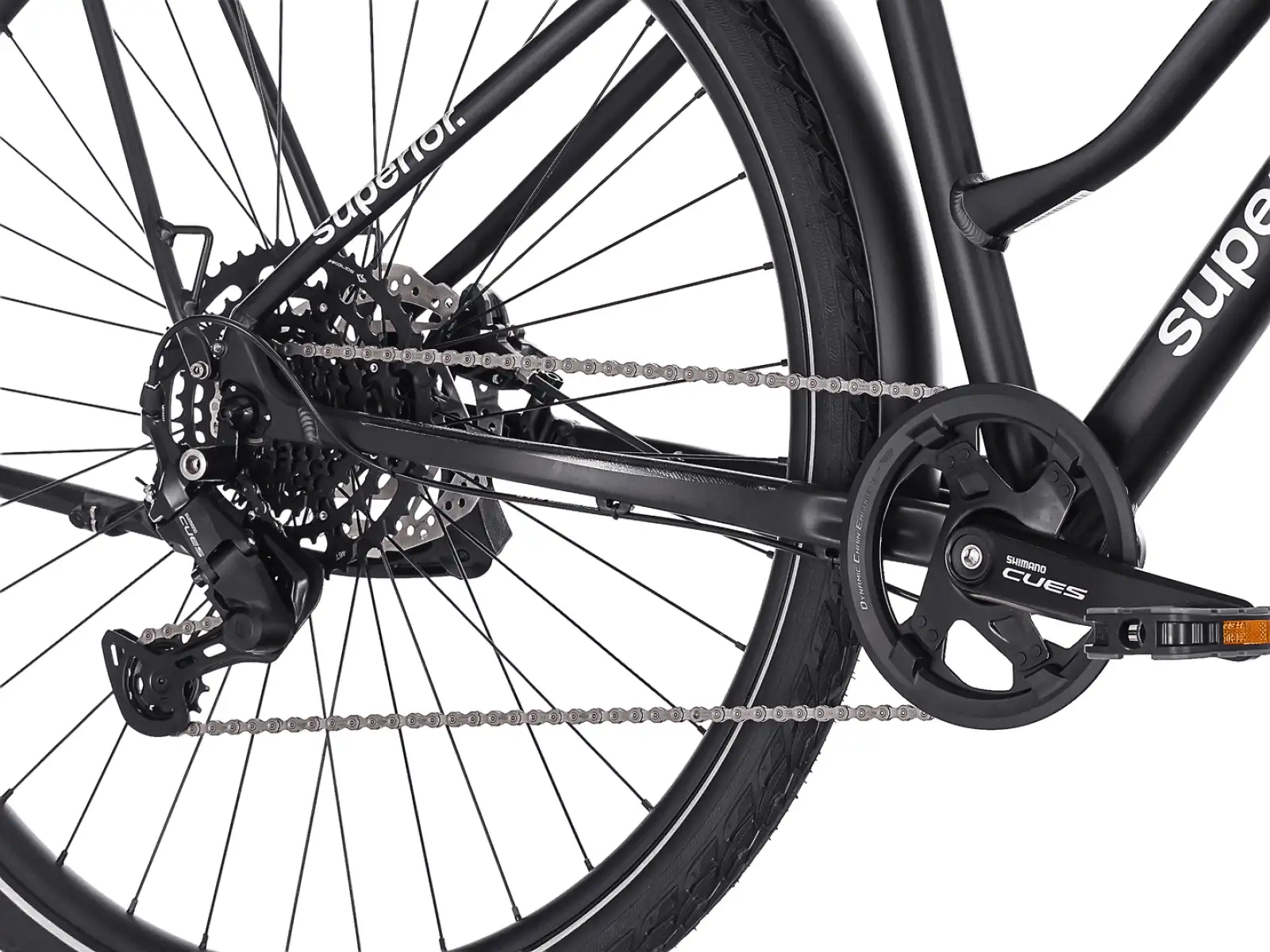 Superior Blox 6.4 T MS městské kolo Matte Black