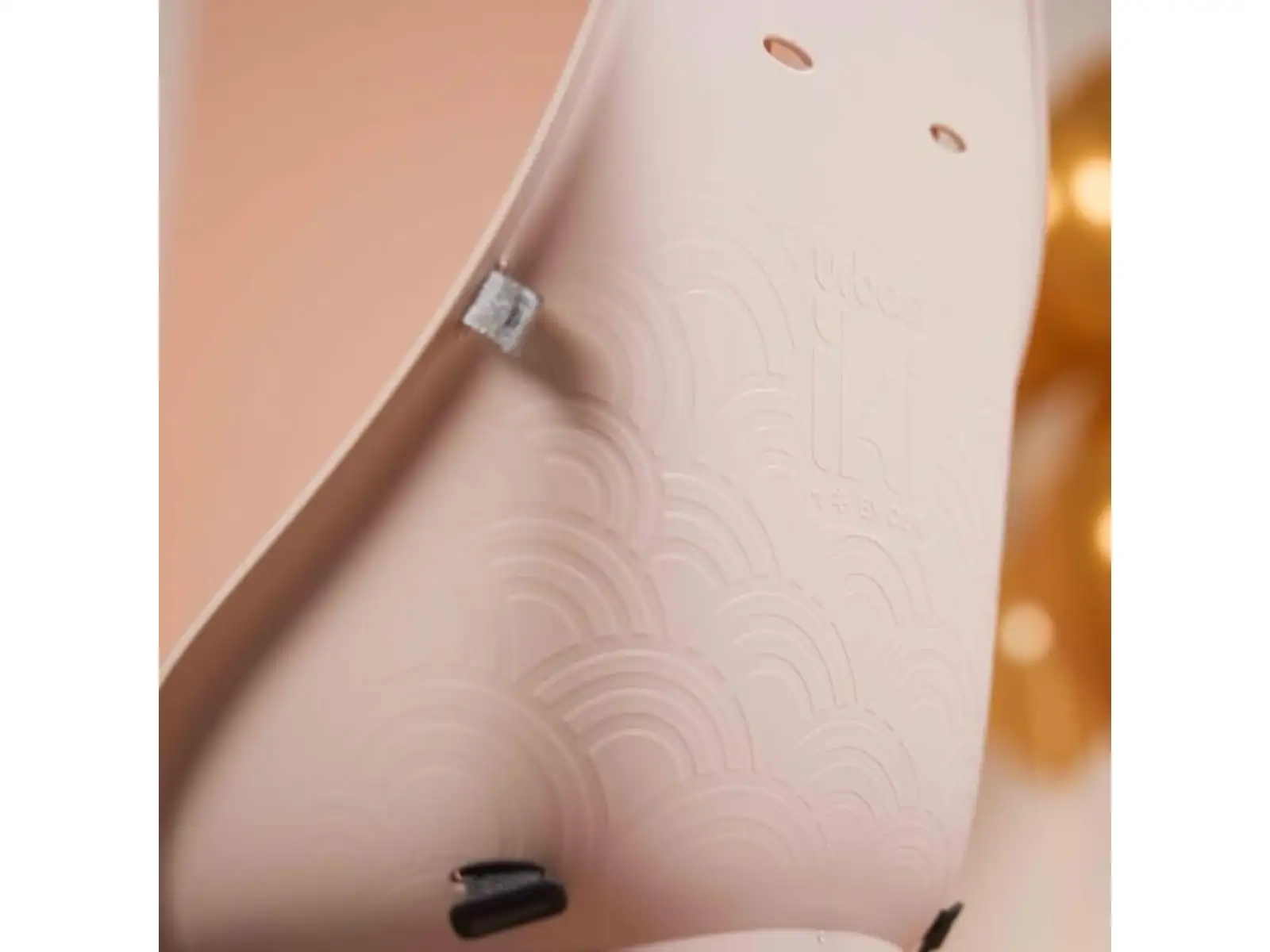 Urban Iki zadní sedačka s adaptérem a nosičem na rám SET Sakura Pink/Shinju White