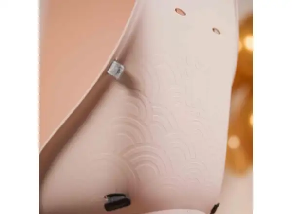 Urban Iki zadní sedačka s adaptérem a nosičem na rám SET Sakura Pink/Shinju White