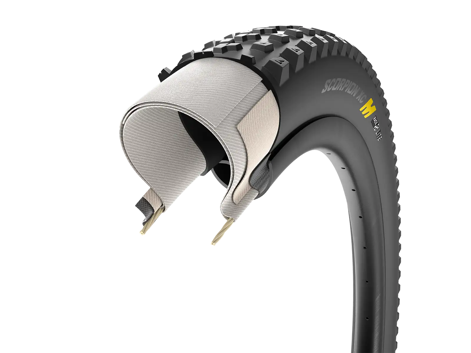 Pirelli Scorpion XC M Team Edition Lite 29x2,4" plášť kevlar stříbrný