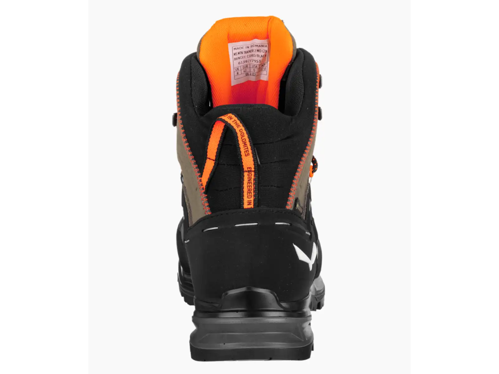 Salewa Mountain Trainer 2 Mid GTX pánské trekové boty Brown Bungee Cord/Black