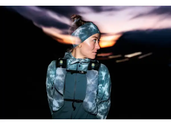 Dynafit Trail 6 Reflective běžecká vesta Cinder/Smoke Blue