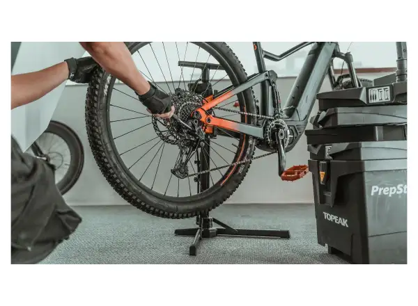 Topeak Transformer eUP dílenská pumpa černá/žlutá