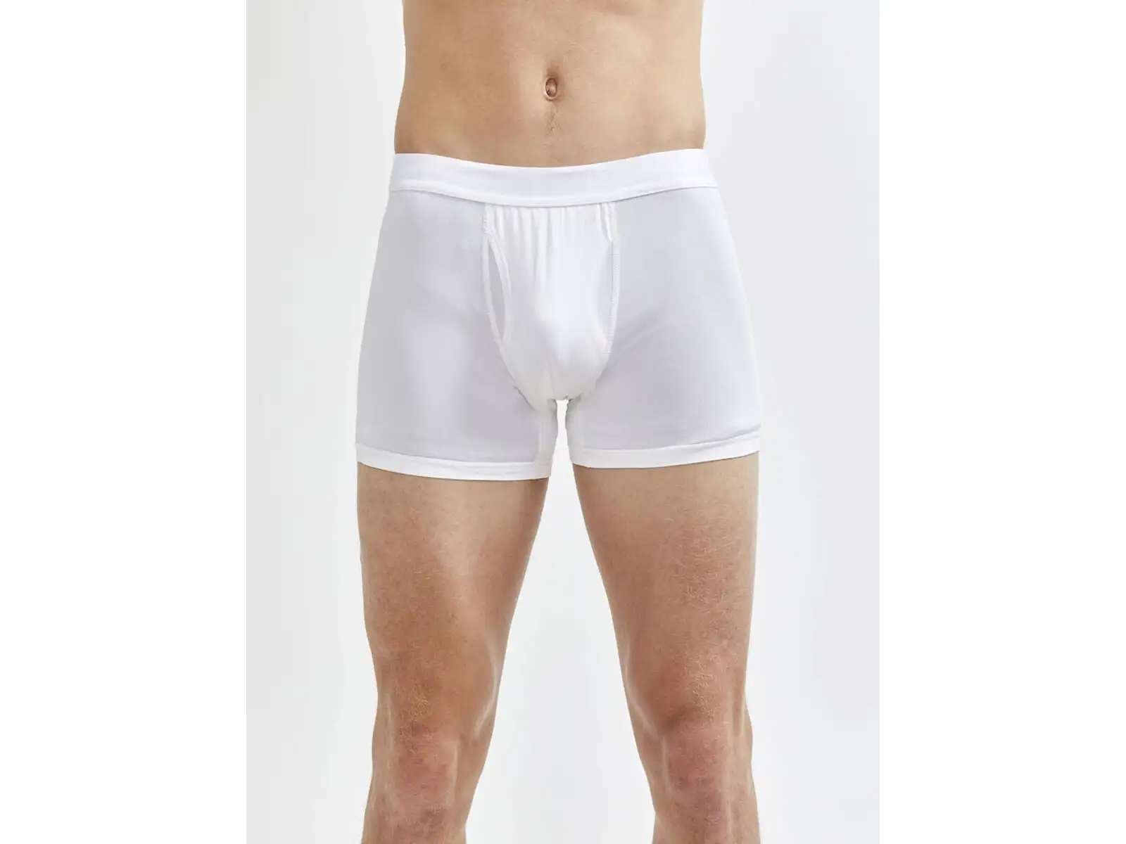 Craft Core Dry 3" pánské boxerky bílá