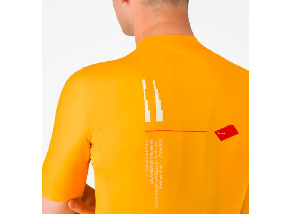 Castelli Espresso R-A/D pánský dres krátký rukáv Vivid Orange