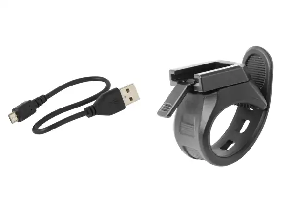 Force Bug 400LM USB přední světlo černá