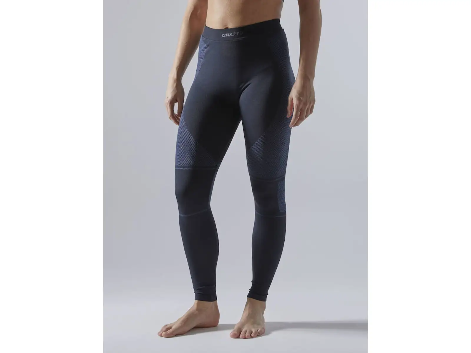 Craft Core Dry Fuseknit dámský set triko dlouhý rukáv+kalhoty černá