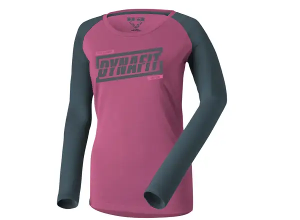 Dynafit 24/7 dámské triko dlouhý rukáv Magenta