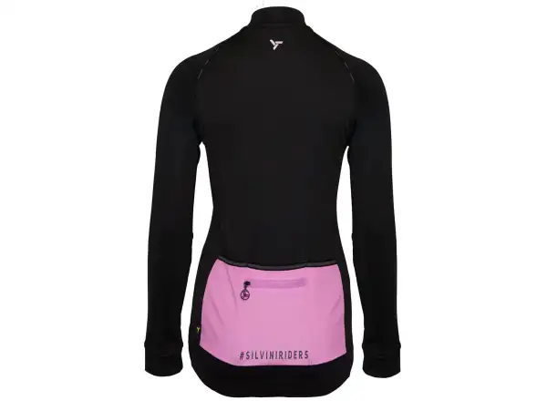 Silvini Leverona dámský dres dlouhý rukáv Black/Blush