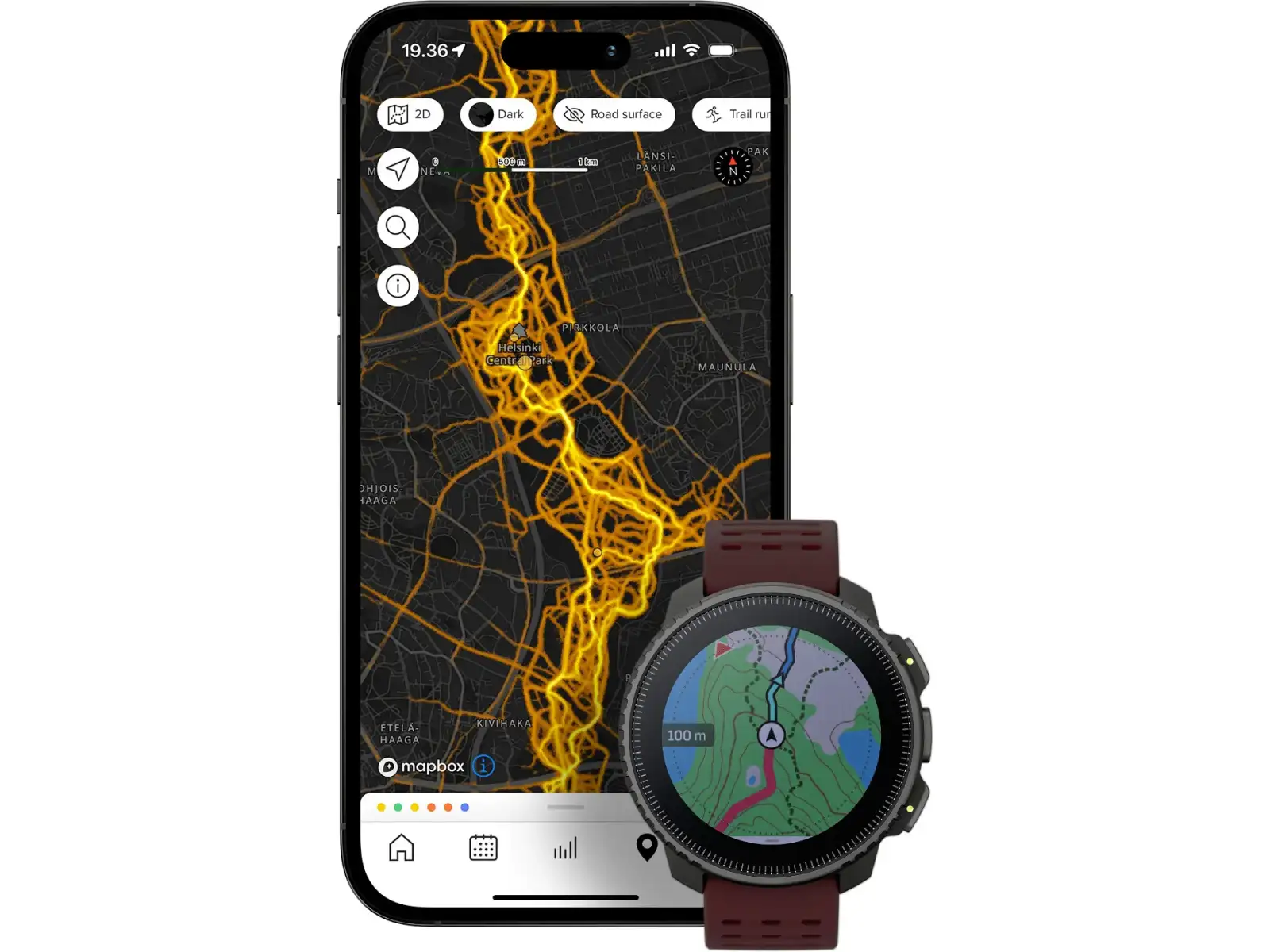 Suunto Vertical chytré hodinky Black Ruby