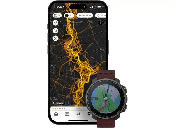 Suunto Vertical chytré hodinky Black Ruby