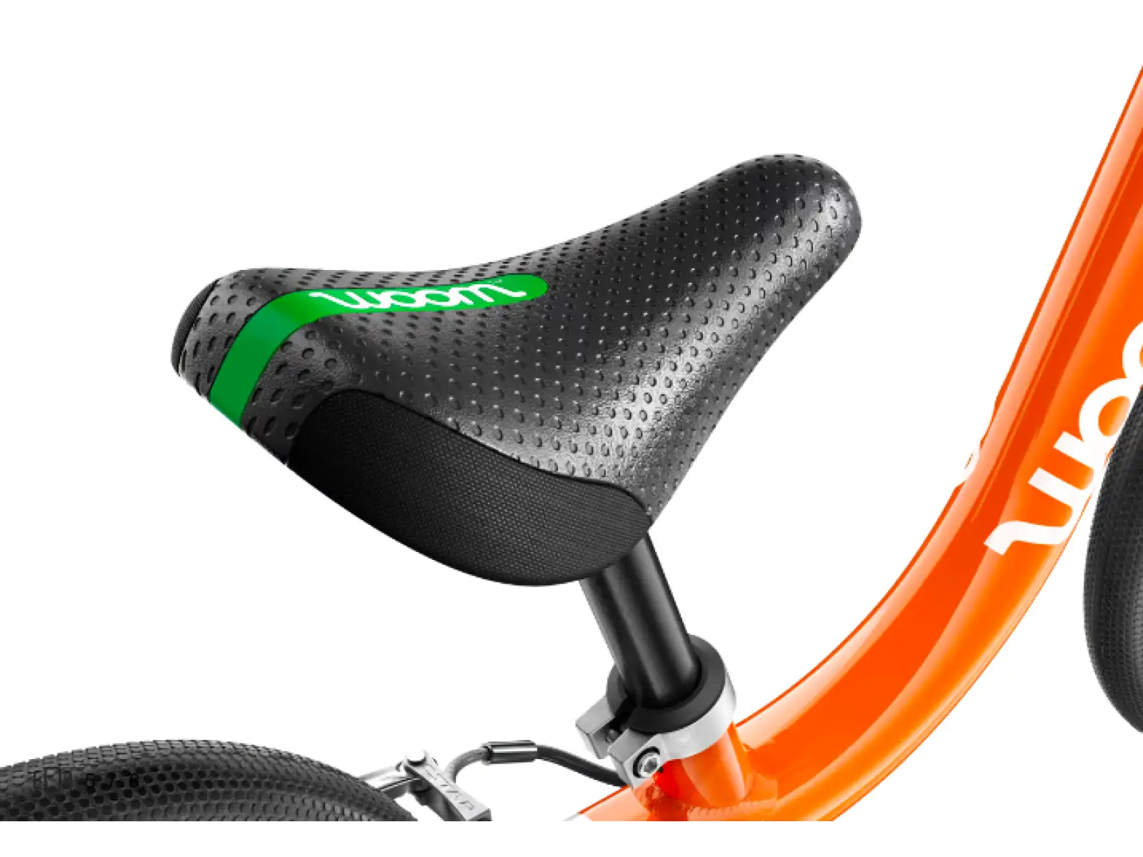 Woom 1 Flame Orange 12 dětské odrážedlo
