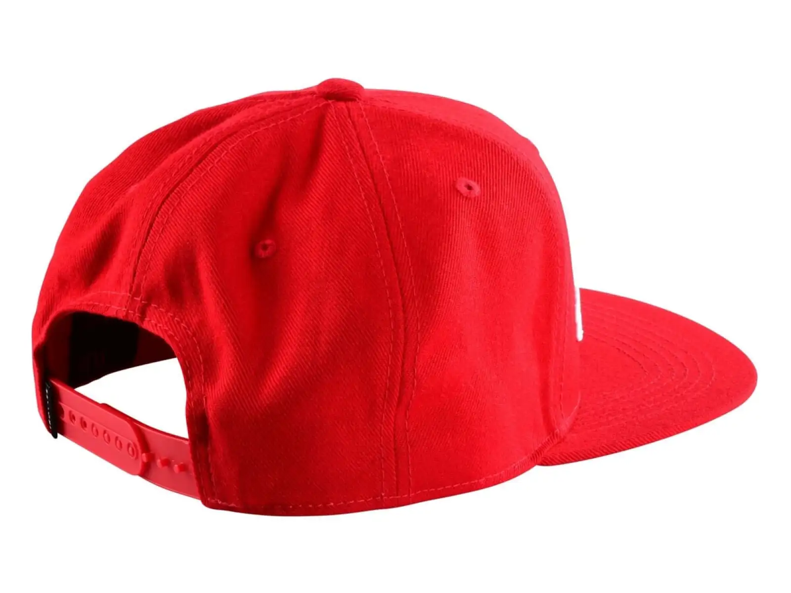Troy Lee Designs Signature Snapback kšiltovka Red/White