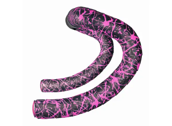 Supacaz Super Sticky Kush Splat omotávka Neon Pink/Pink Plugs