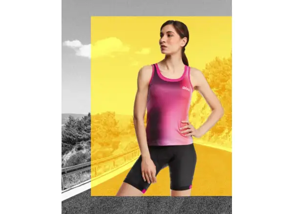 Dotout Flash dámský dres bez rukávů Magenta