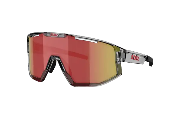 Bliz Fusion sluneční brýle Transparent Dark Grey/Brow Red Multi