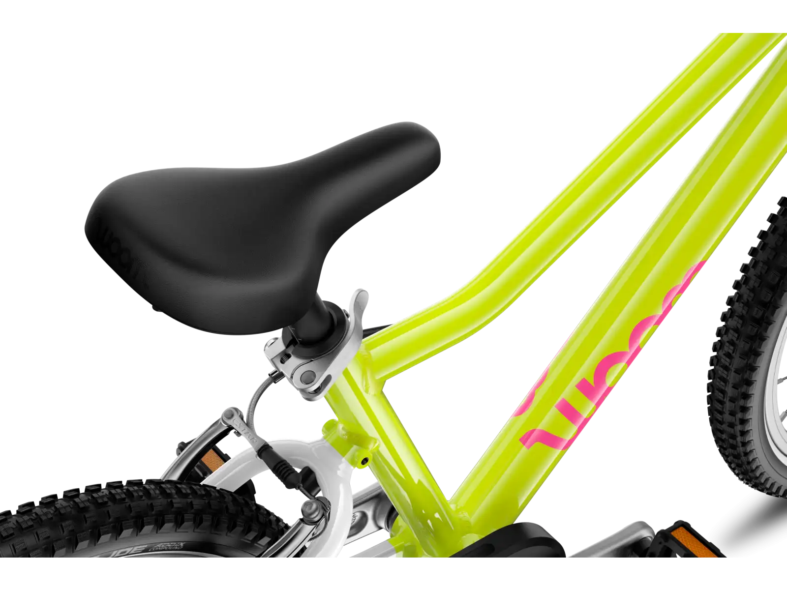 Woom GO 3 Automagic dětské kolo neon lime