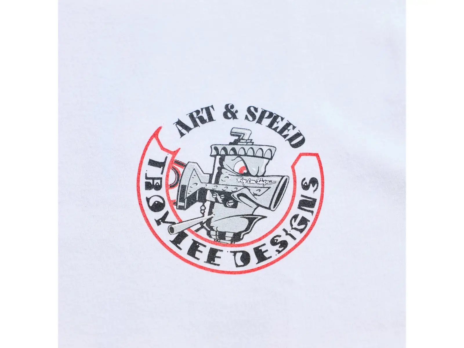 Troy Lee Designs Carb Club pánský dres dlouhý rukáv White
