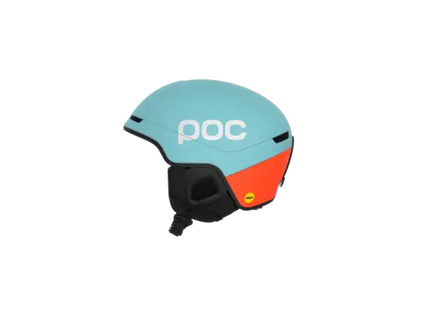 POC Obex Contour lyžařská přilba Indicolite Blue Matt/Carnelian Orange Matt