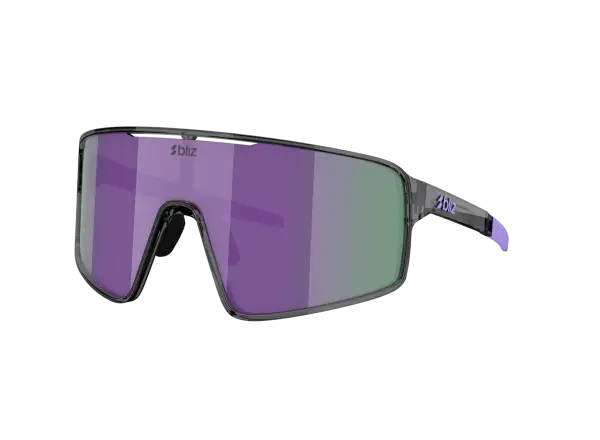 Bliz P001s sluneční brýle Crystal Black/Grey Purple Multi